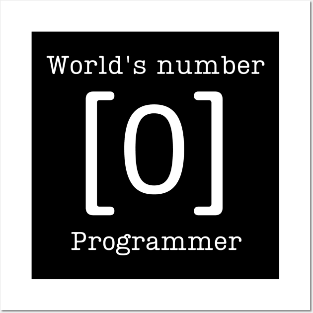 World's #1 programmer Wall Art by FrikiVibes